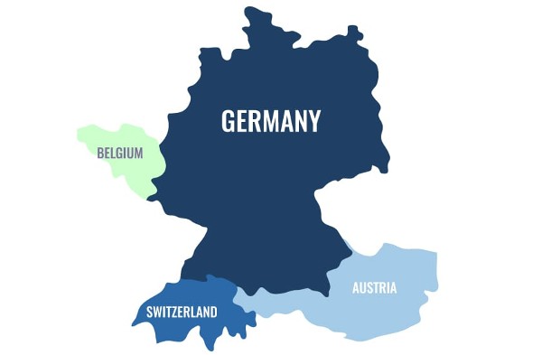 الدول التي تتحدث الألمانية